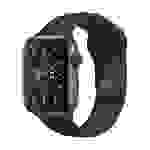Apple Watch Series 5 GPS 44mm Aluminiumgehäuse Space Grau Sportarmband Schwarz