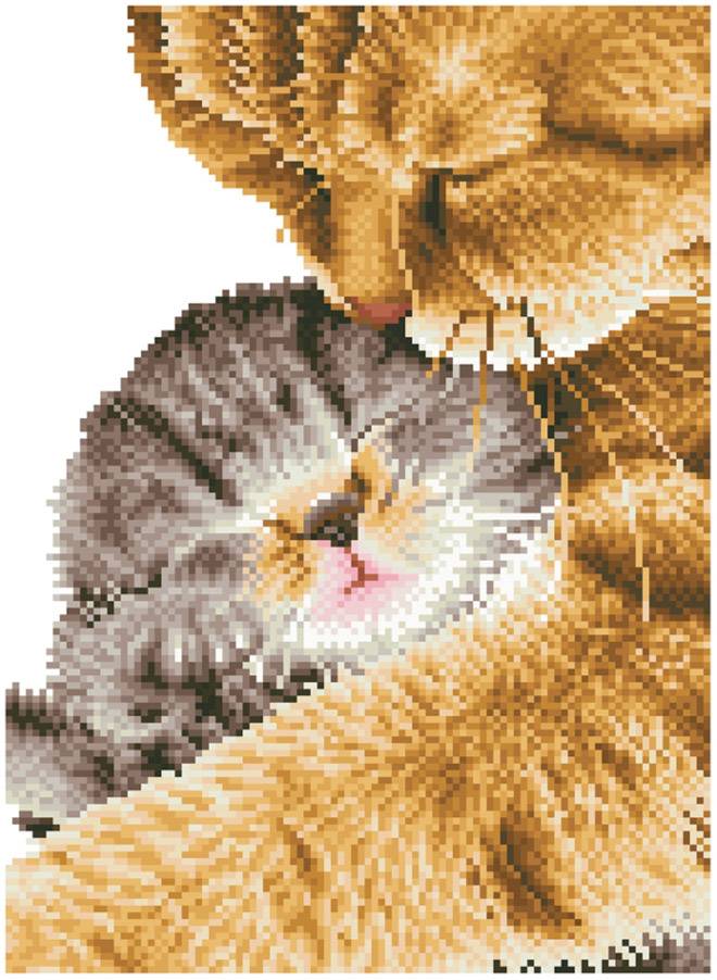 DIAMOND DOTZ Kätzchen 30x41cm DD7-037