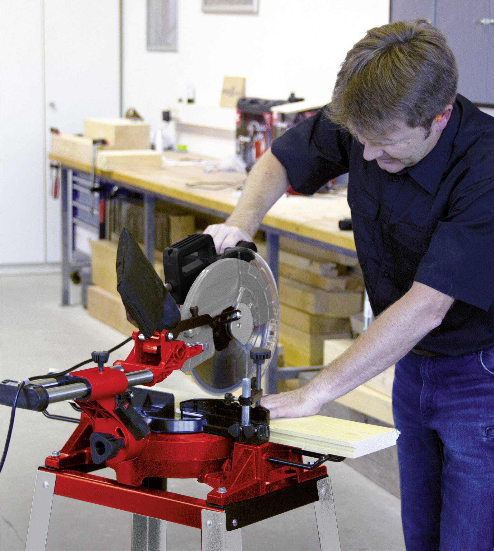 Einhell TC-SM 2531/1 U Zug-Kapp- und Gehrungssäge 1900W