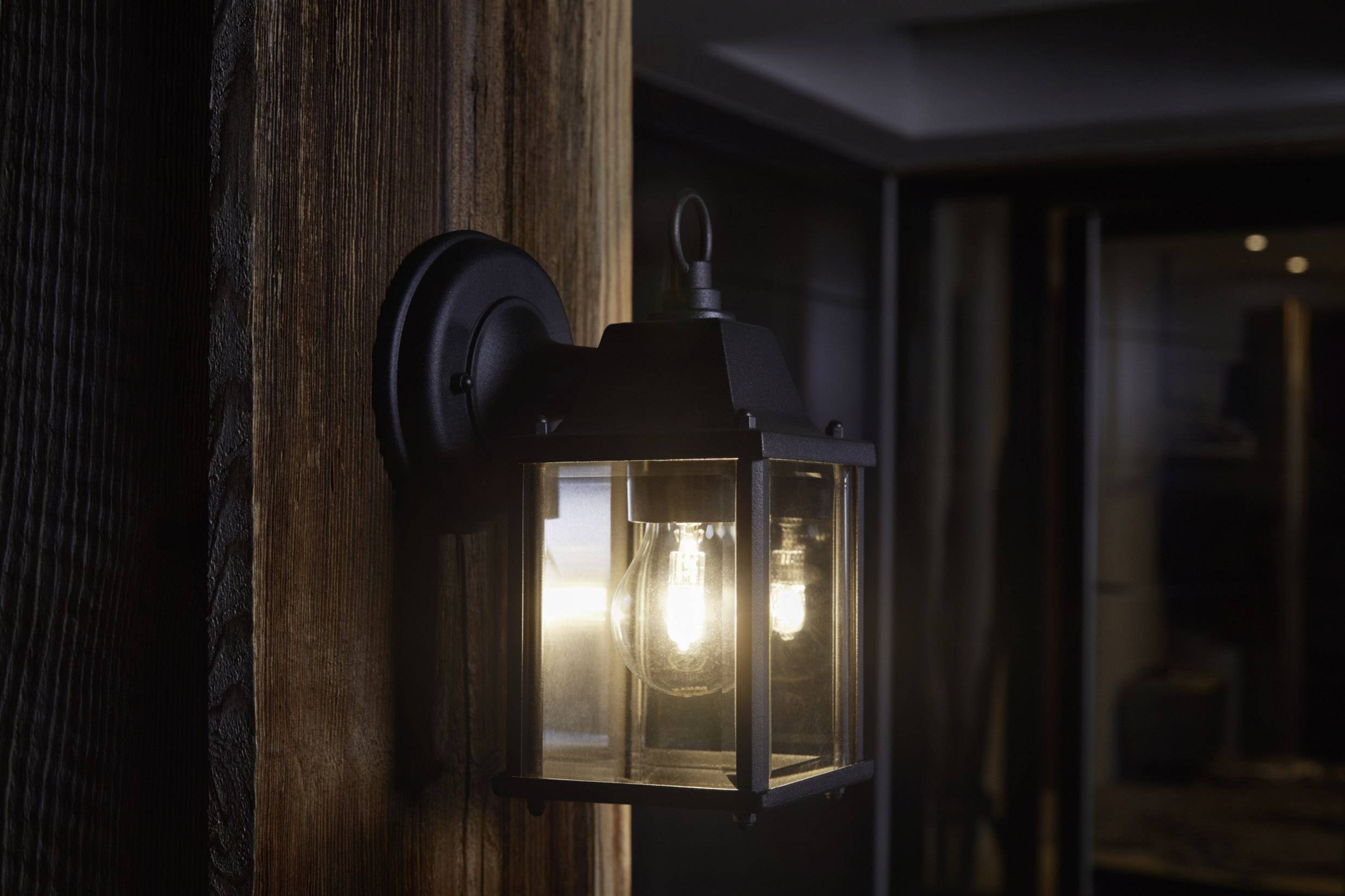 LEDVANCE ENDURA® CLASSIC LANTERN L 4058075206649 Außenwandleuchte LED E27 Schwarz