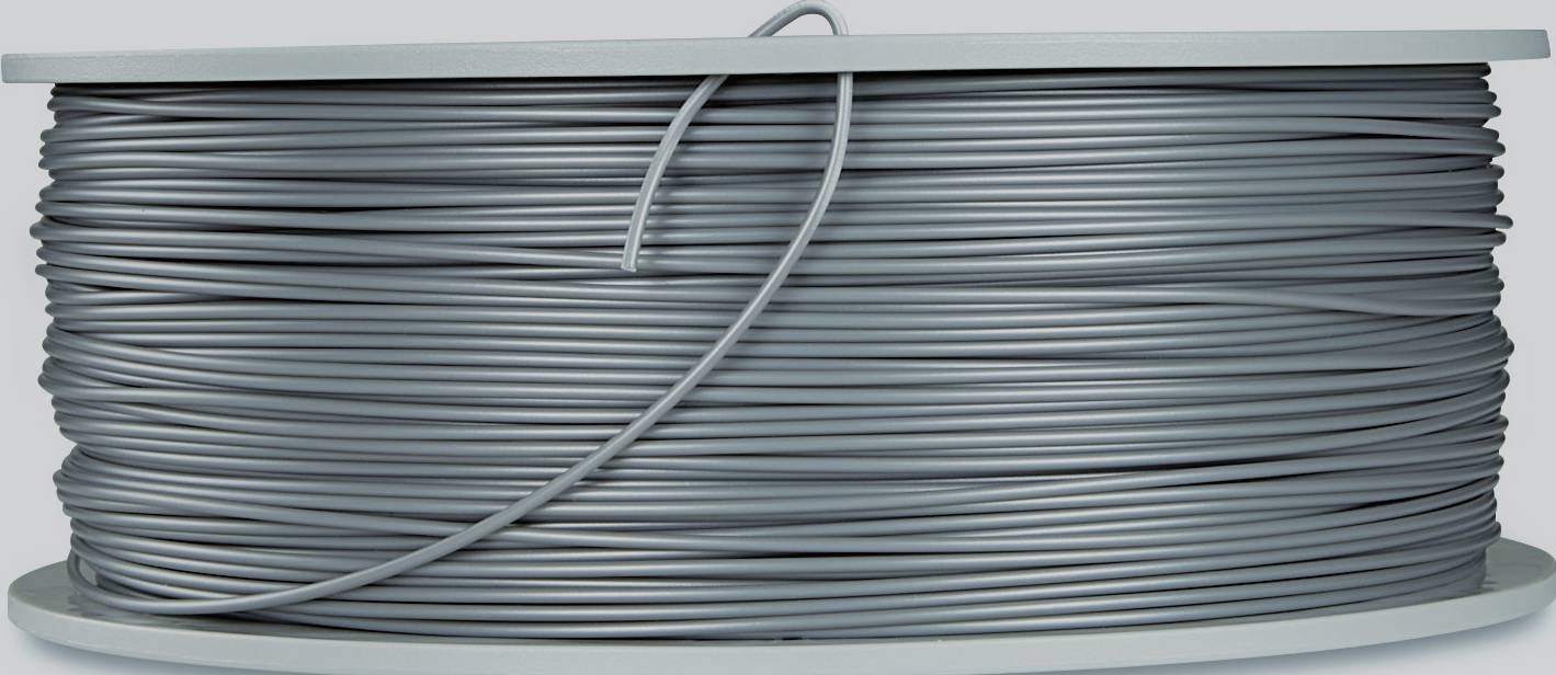 Verbatim 55319 Filament PLA 1.75mm 1000g Grau 1St.