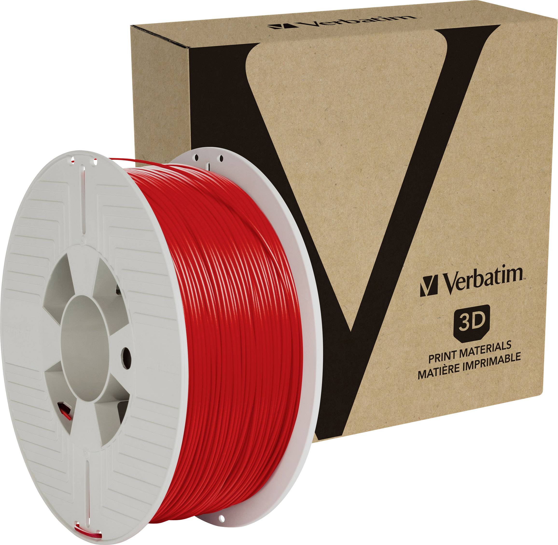 Verbatim 55320 Filament PLA 1.75 mm 1000 g Rot 1 St.