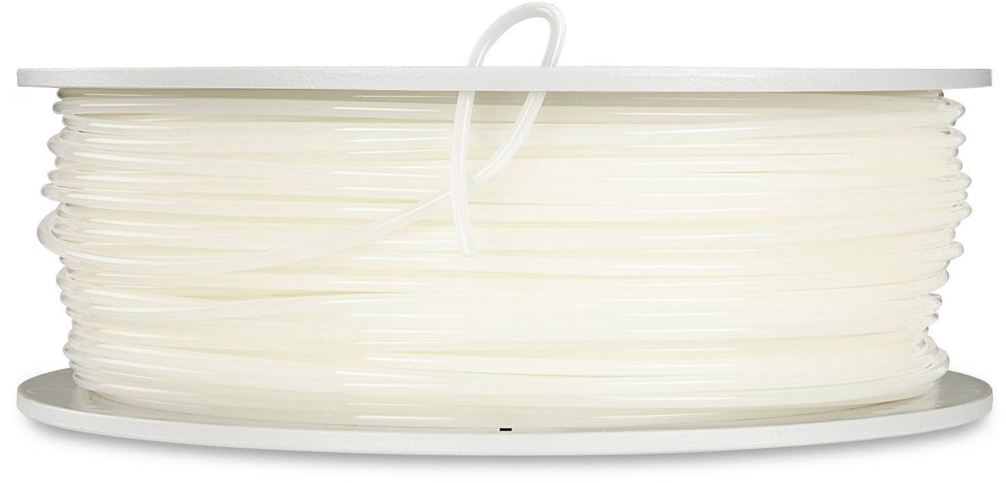 Verbatim PLA 3D Filament, Transparent 1,75mm Diameter, 1kg Reel PLA (Polylactic Acid) Filament, Degradable Bioplastic