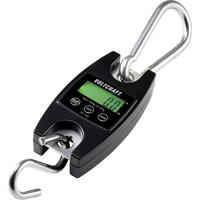 VOLTCRAFT HS-100 Hängewaage Wägebereich (max.) 100kg Ablesbarkeit 100g batteriebetrieben Schwarz VOLTCRAFT HS-100 Hängewaage Wägebereich (max.) 100kg Ablesbarkeit 100g batteriebetrieben Schwarz