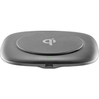 Cellularline Induktions-Ladegerät 2000mA qi Fast Easy WIRELESSPAD10WK Ausgänge Induktionslade-Standard Schwarz Cellularline Induktions-Ladegerät 2000mA qi Fast Easy WIRELESSPAD10WK Ausgänge Induktionslade-Standard Schwarz
