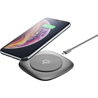 Cellularline Induktions-Ladegerät 2000mA qi Fast Easy WIRELESSPAD10WK Ausgänge Induktionslade-Standard Schwarz Cellularline Induktions-Ladegerät 2000mA qi Fast Easy WIRELESSPAD10WK Ausgänge Induktionslade-Standard Schwarz