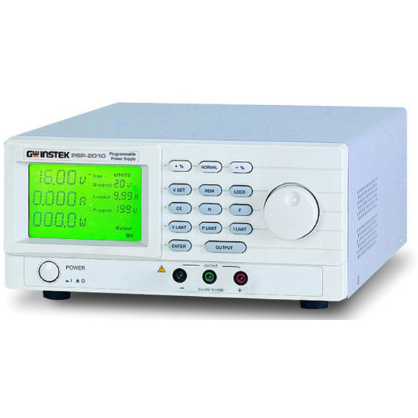 GW Instek PSP-603 Labornetzgerät, einstellbar 0 - 60 V/DC 0 - 3.5 A RS-232 programmierbar