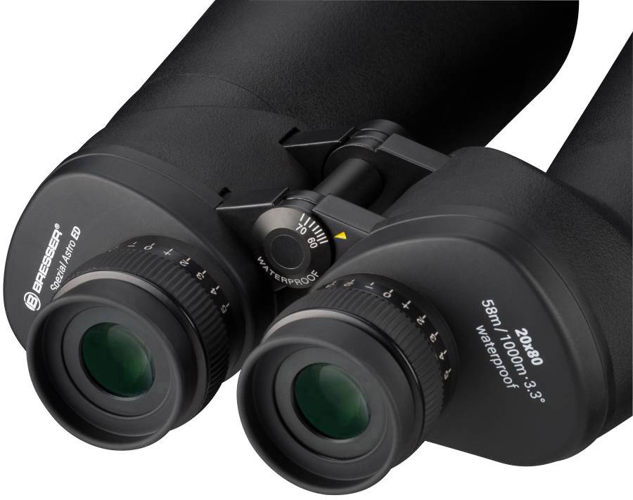 Bresser Optik Fernglas Astro SF ED 20 x 80mm Porro Schwarz 0114120