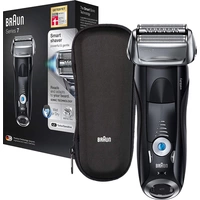 Braun Series 7 7842s Folienrasierer Schwarz, Silber Braun Series 7 7842s Folienrasierer Schwarz, Silber