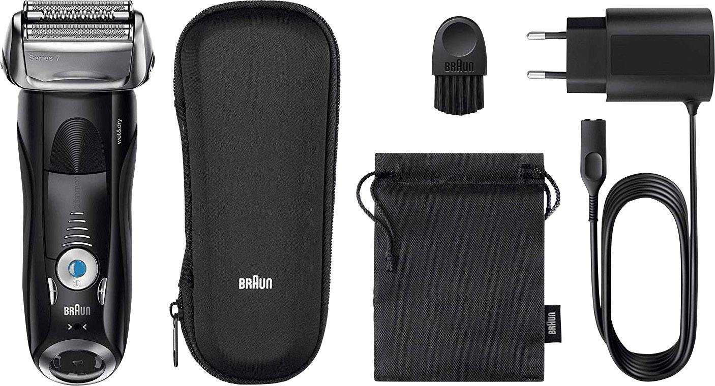 Braun Series 7 7842s Folienrasierer Schwarz, Silber