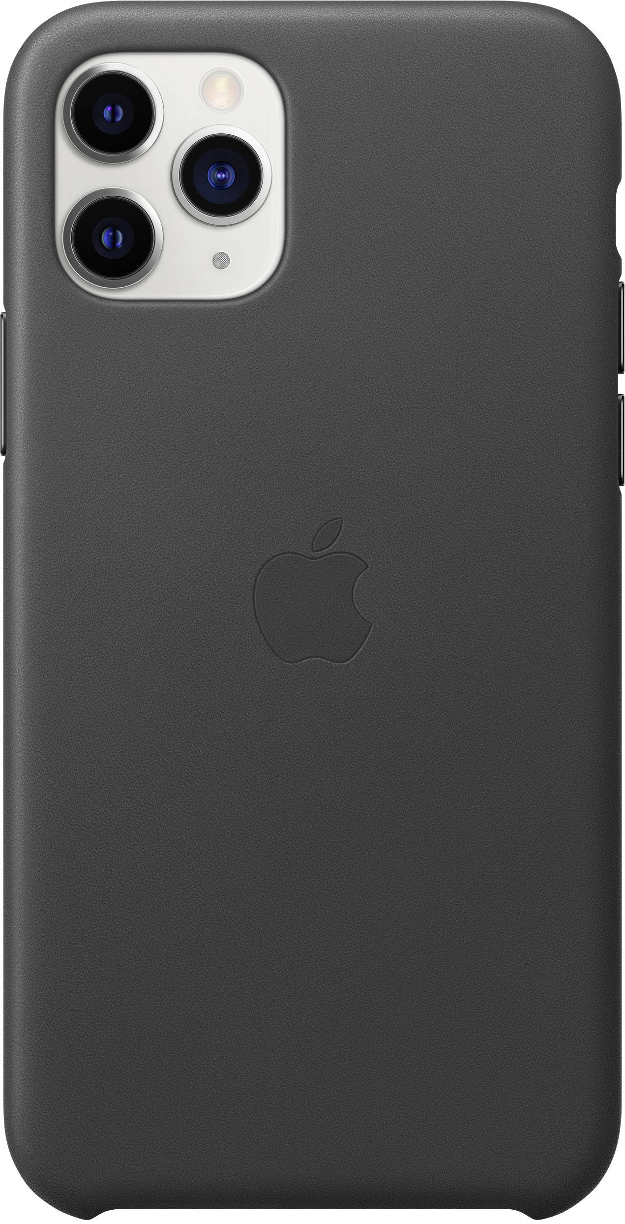 Apple Leder Case iPhone 11 Pro Schwarz