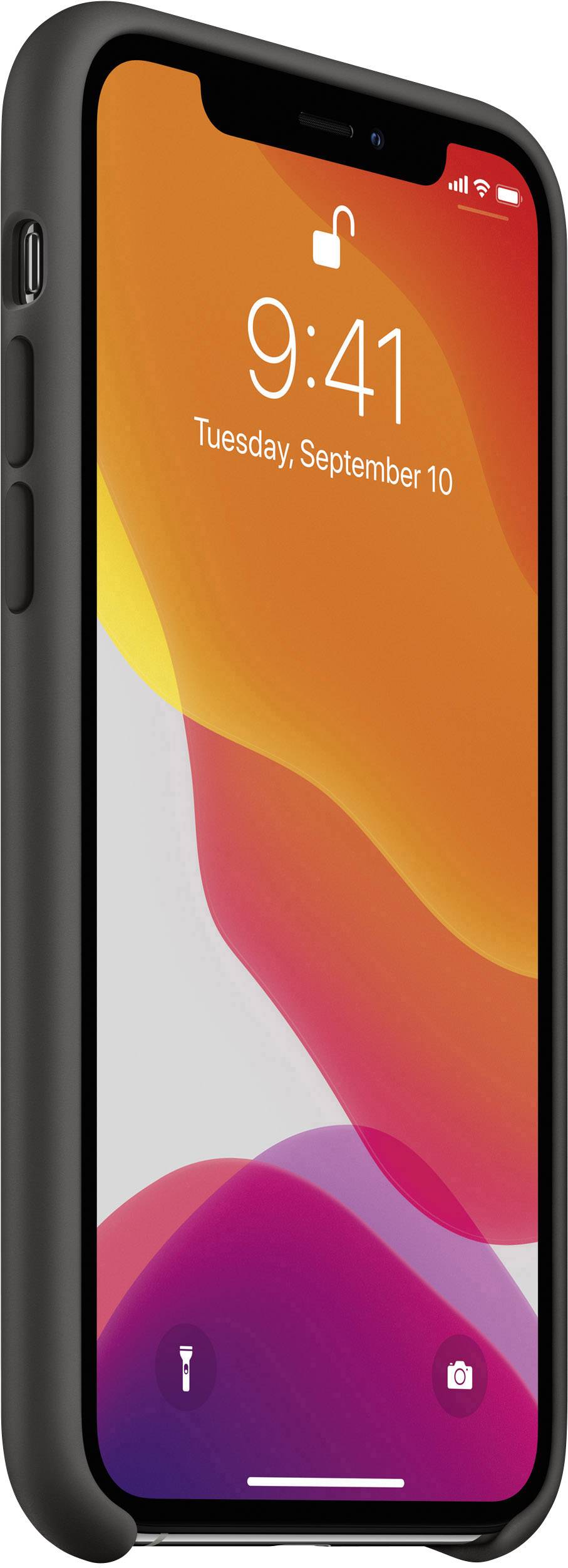 Apple Silikon Case Apple iPhone 11 Pro Schwarz MWYN2ZM/A