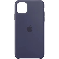 Apple Silikon Case Apple iPhone 11 Pro Max Mitternachtsblau MWYW2ZM/A Apple Silikon Case Apple iPhone 11 Pro Max Mitternachtsblau MWYW2ZM/A