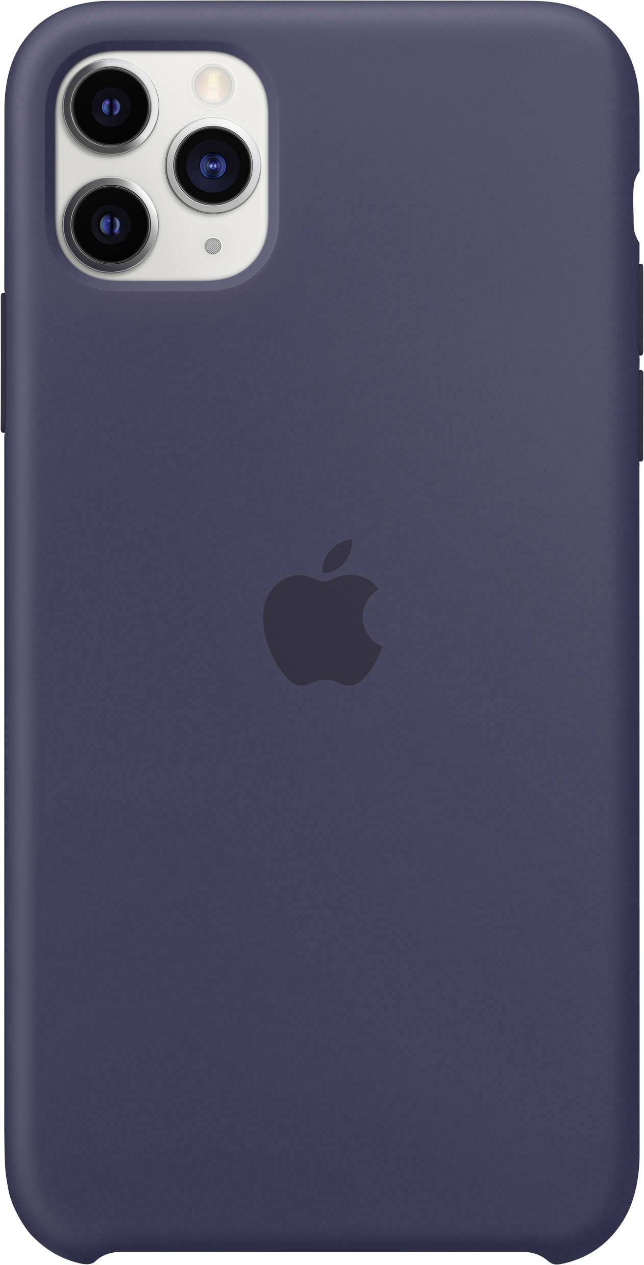 Apple Hintere Abdeckung für Mobiltelefon - Silikon - Mitternachtsblau - für iPho
