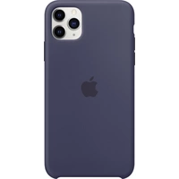 Apple Silikon Case Apple iPhone 11 Pro Max Mitternachtsblau MWYW2ZM/A Apple Silikon Case Apple iPhone 11 Pro Max Mitternachtsblau MWYW2ZM/A