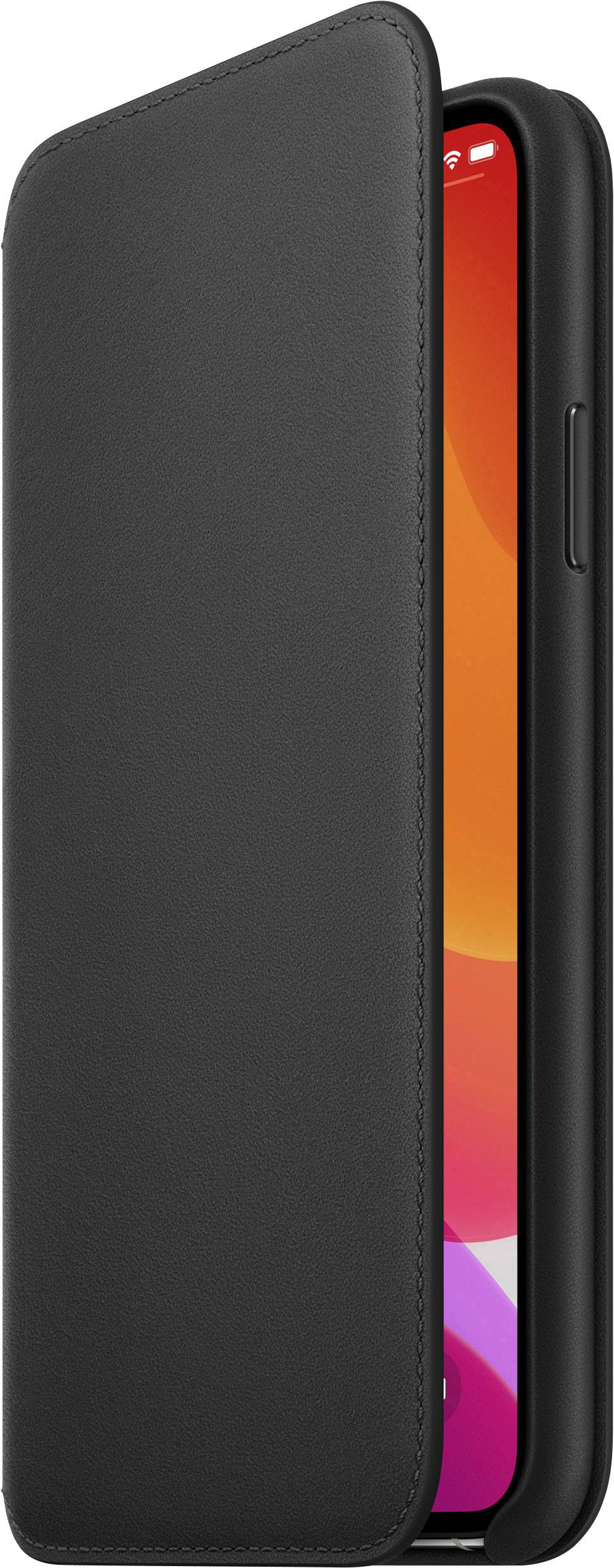 Apple Leder Folio iPhone 11 Pro Max Schwarz