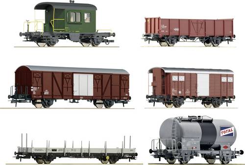 Roco 76051 H0 6er-Set Güterwagen der SBB