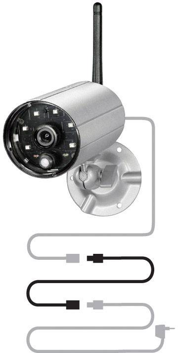 PENTATECH 27315 Kamera Verlängerungskabel 6.00m Schwarz