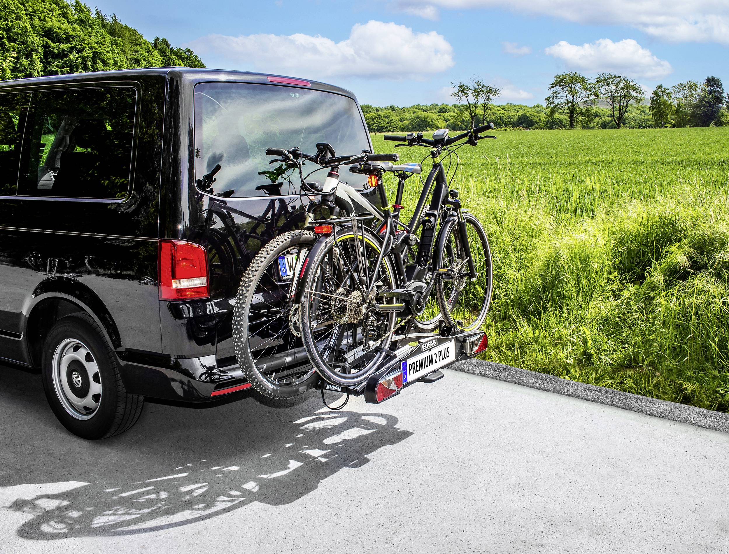 Eufab Fahrradträger Heckträger PREMIUM II Plus 11523 Anzahl Fahrräder=2