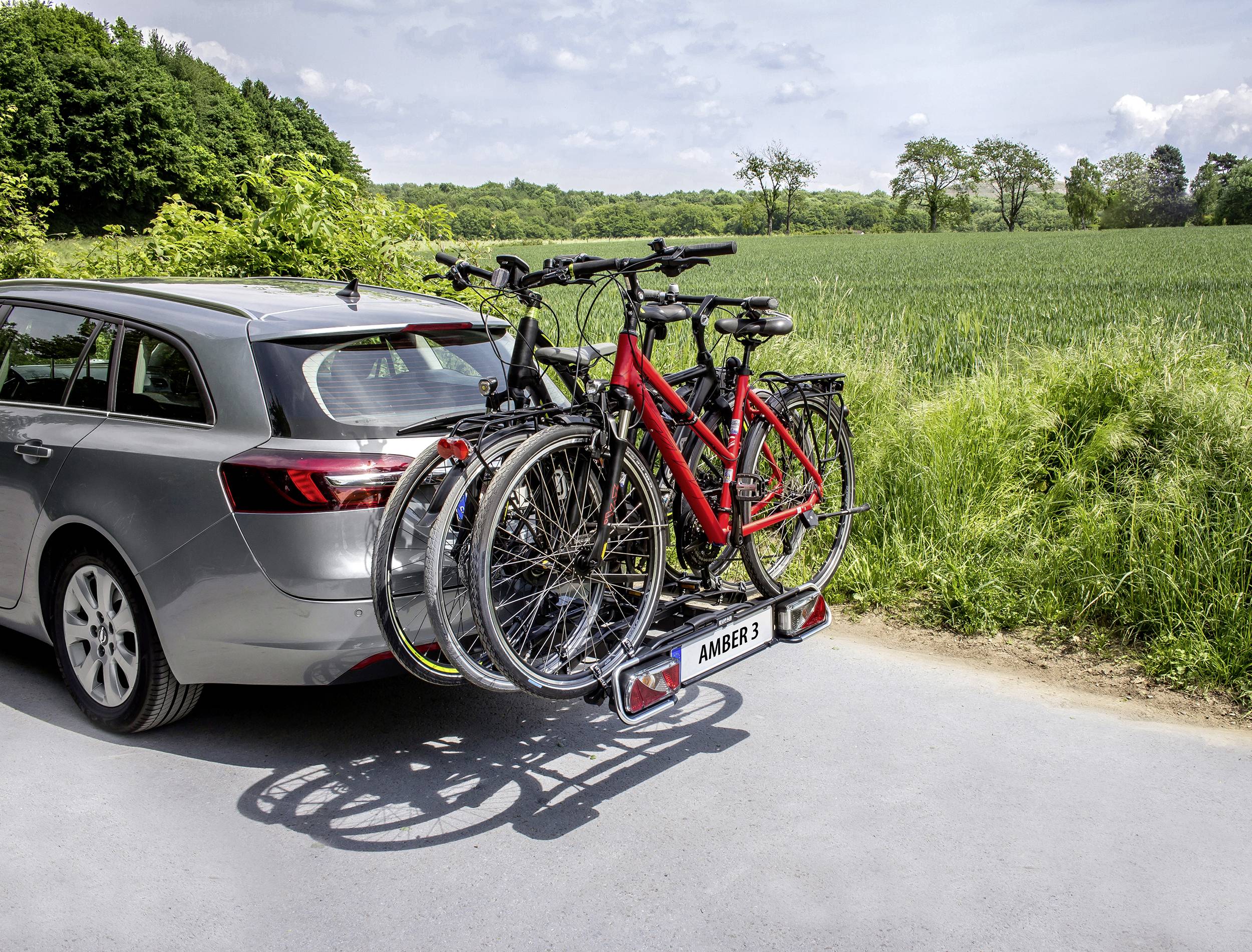 Eufab Fahrradträger Fahrradträger AMBER III 11555 Anzahl Fahrräder=3