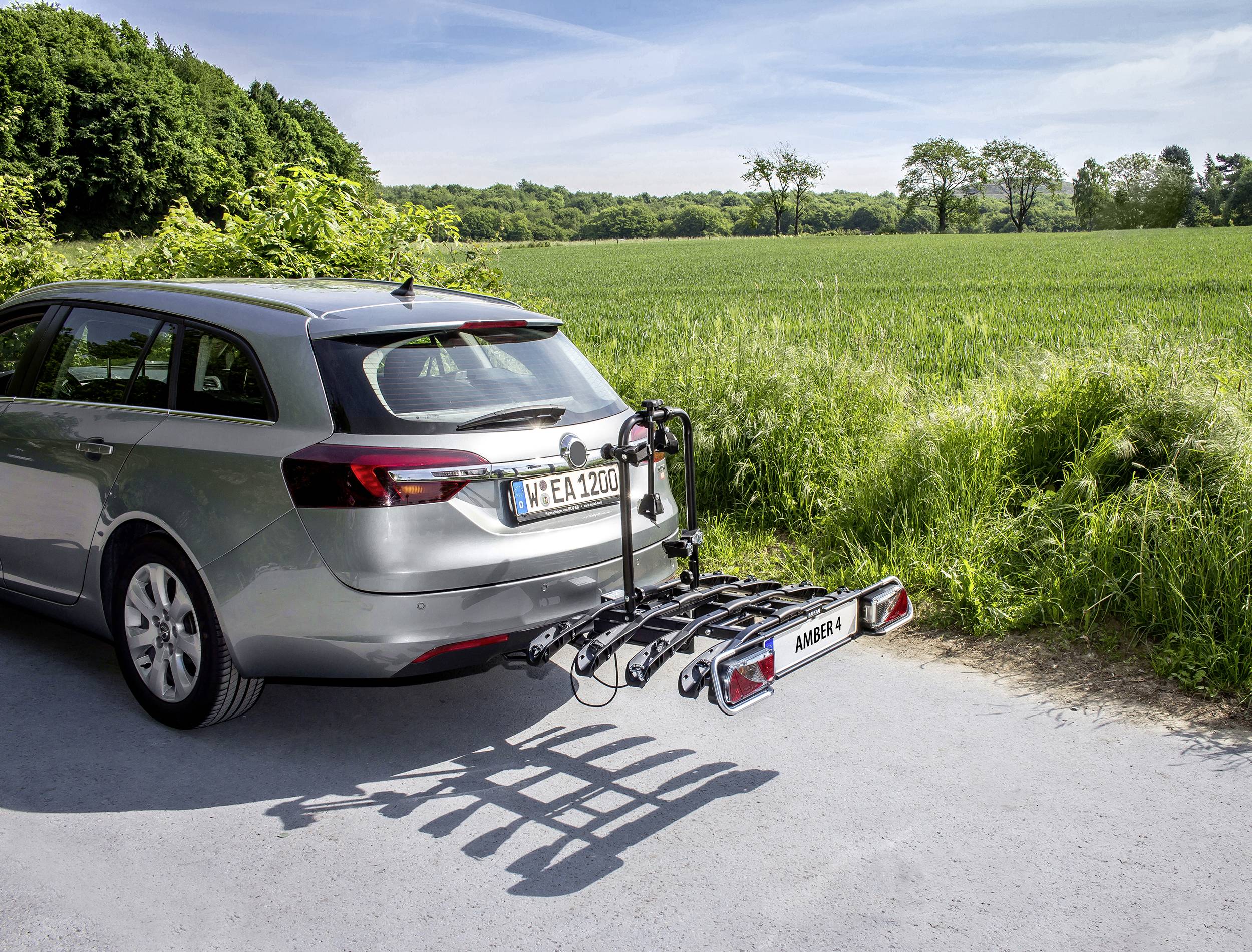 Eufab Fahrradträger Fahrradträger AMBER IV 11556 Anzahl Fahrräder=4