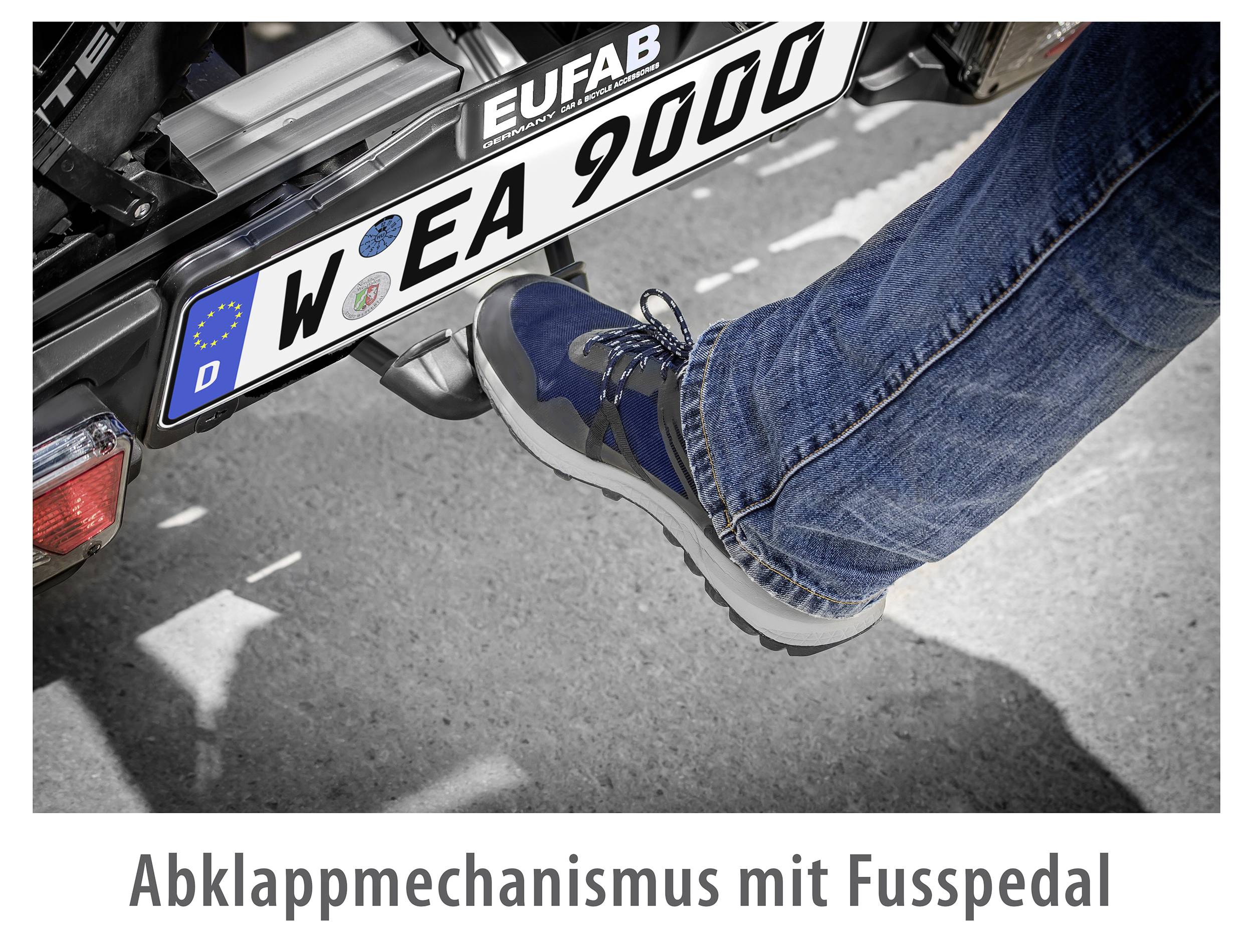 Eufab Fahrradträger Heckträger PREMIUM II 11521 Anzahl Fahrräder=2