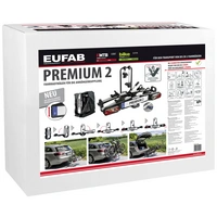 Eufab Fahrradträger Heckträger PREMIUM II 11521 Anzahl Fahrräder=2 Eufab Fahrradträger Heckträger PREMIUM II 11521 Anzahl Fahrräder=2