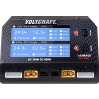 VOLTCRAFT V-Charge 600 DUO Modellbau-Ladegerät 16A LiPo, LiHV, LiIon, LiFePO, NiMH, NiCd, Blei VOLTCRAFT V-Charge 600 DUO Modellbau-Ladegerät 16A LiPo, LiHV, LiIon, LiFePO, NiMH, NiCd, Blei