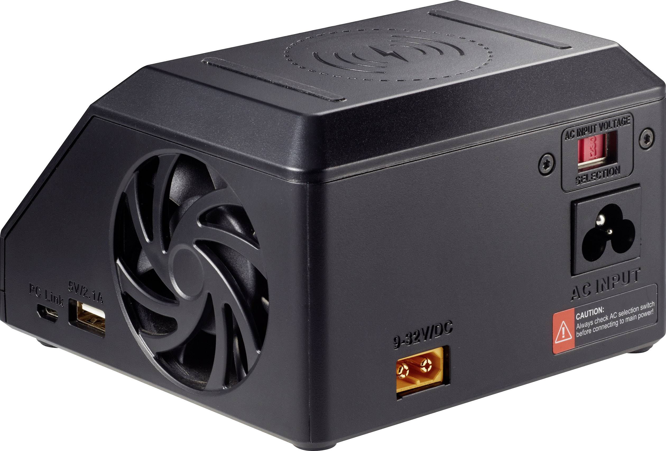 VOLTCRAFT V-Charge 600 DUO Modellbau-Ladegerät 16 A LiPo, LiHV, LiIon, LiFePO, NiMH, NiCd, Blei