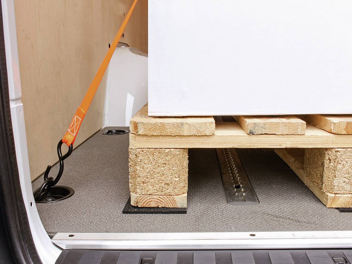 LAS 10296 Anti Rutschpads 4 Stk. 10x10cm Ladungs-Sicherungs-Set (L x B x H) 10 mm x 10 cm x 0.4 cm