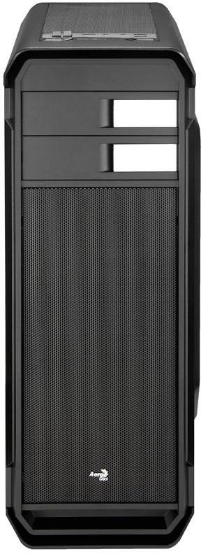 AeroCool Aero-500 Midi-Tower Gehäuse Schwarz 1 vorinstallierter Lüfter, Staubfilter
