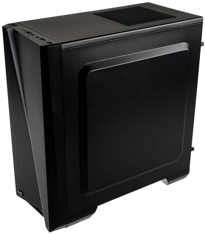 AeroCool Cylon Mini RGB Midi-Tower PC-Gehäuse Schwarz 1 vorinstallierter Lüfter