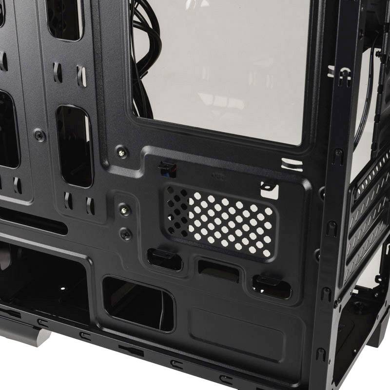 AeroCool Cylon Mini RGB Midi-Tower PC-Gehäuse Schwarz 1 vorinstallierter Lüfter