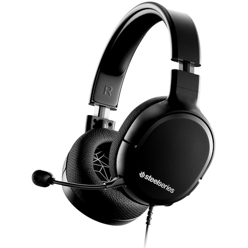 Steelseries Arctis 1 All-Platform Gaming Over Ear Headset kabelgebunden Stereo Schwarz Mikrofon-Rauschunterdrückung, Noise Cancelling Lautstärkerege