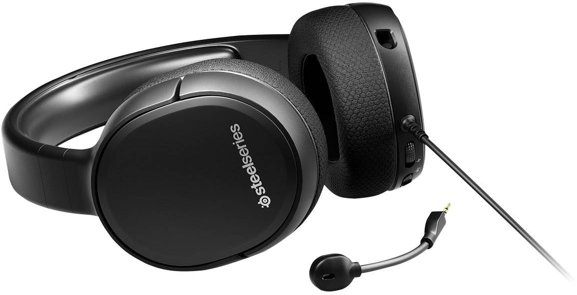 Steelseries Arctis 1 PlayStation Gaming Headset 3.5mm Klinke schnurgebunden Over Ear Schwarz, Blau