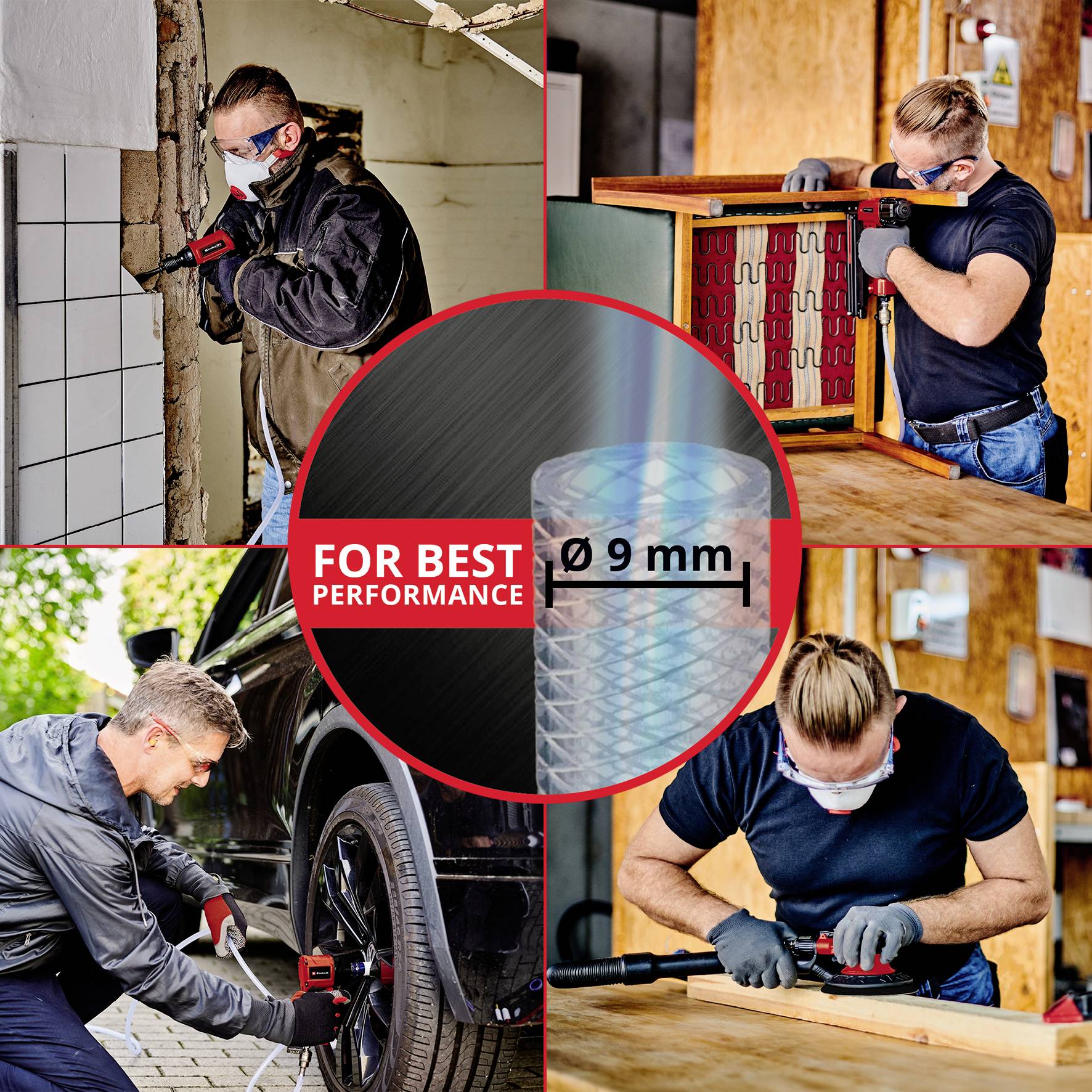 Einhell TC-PW 610 4138960 Druckluft-Schlagschrauber Drehmoment (max.): 610 Nm