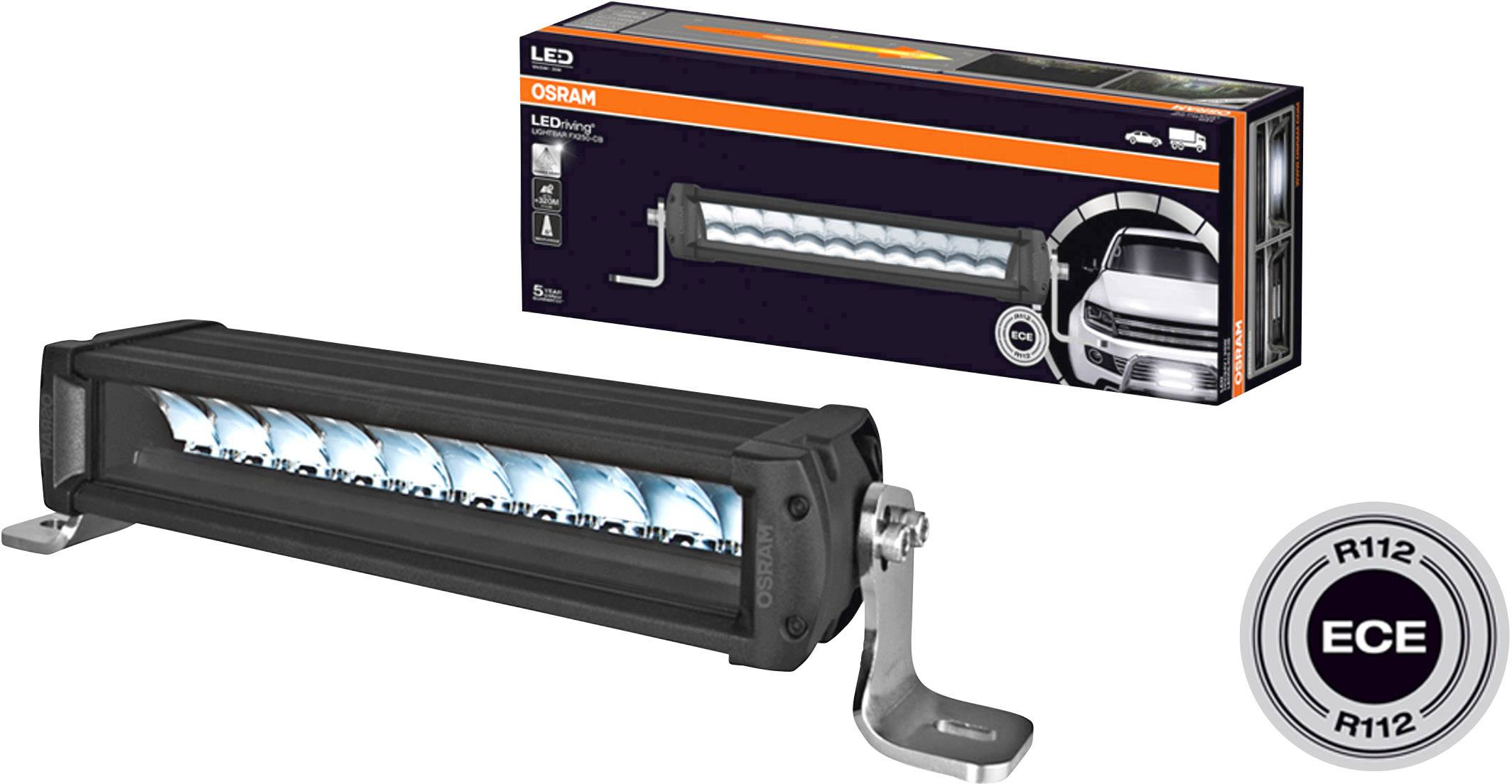 OSRAM Fernscheinwerfer LEDDL103CB LEDriving LIGHTBAR FX250-CB LED vorne (B x H x T) 309 x 77 x 93.5 mm Schwarz