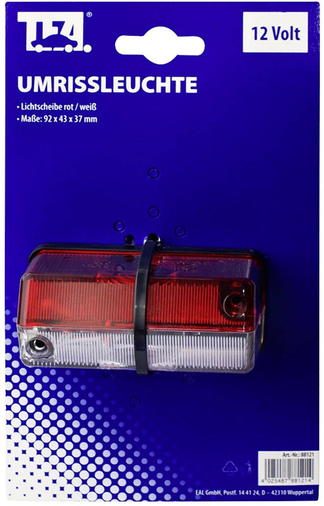 TFA Stecker Umriss-Markierungsleuchte Markierungsleuchte seitlich, rechts, links 12V