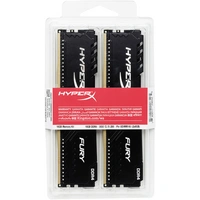 HyperX PC-Arbeitsspeicher Kit Fury HX424C15FB3K2/8 8GB 2 x 4GB DDR4-RAM 2400MHz CL 15-15-15 HyperX PC-Arbeitsspeicher Kit Fury HX424C15FB3K2/8 8GB 2 x 4GB DDR4-RAM 2400MHz CL 15-15-15