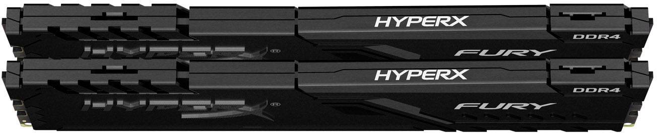 HyperX PC-Arbeitsspeicher Kit Fury HX424C15FB3K2/8 8GB 2 x 4GB DDR4-RAM 2400MHz CL 15-15-15