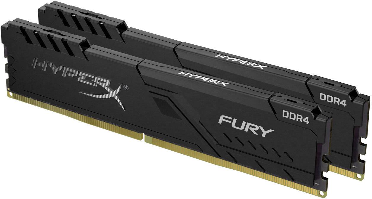 HyperX PC-Arbeitsspeicher Kit Fury HX424C15FB3K2/8 8GB 2 x 4GB DDR4-RAM 2400MHz CL 15-15-15