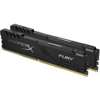 HyperX PC-Arbeitsspeicher Kit Fury HX424C15FB3K2/8 8GB 2 x 4GB DDR4-RAM 2400MHz CL 15-15-15 HyperX PC-Arbeitsspeicher Kit Fury HX424C15FB3K2/8 8GB 2 x 4GB DDR4-RAM 2400MHz CL 15-15-15
