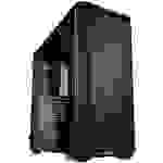 Phanteks Eclipse P400A Midi-Tower PC-Gehäuse Schwarz 2 vorinstallierte Lüfter, Seitenfenster, Staubfilter