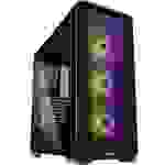 Phanteks Eclipse P400A DRGB Midi-Tower PC-Gehäuse Schwarz 3 Vorinstallierte LED Lüfter, Seitenfenster, Staubfilter