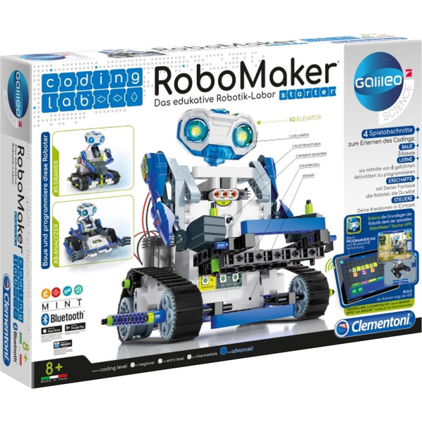 Clementoni Galileo RoboMaker Starter Roboter Bausatz
