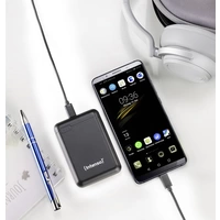 Intenso XS10000 Powerbank 10000 mAh LiPo Schwarz Statusanzeige Intenso XS10000 Powerbank 10000 mAh LiPo Schwarz Statusanzeige