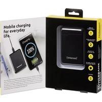Intenso XS10000 Powerbank 10000 mAh LiPo Schwarz Statusanzeige Intenso XS10000 Powerbank 10000 mAh LiPo Schwarz Statusanzeige