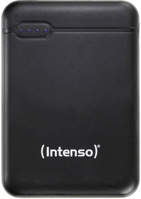 Intenso XS5000 Powerbank 5000 mAh LiPo Schwarz Statusanzeige