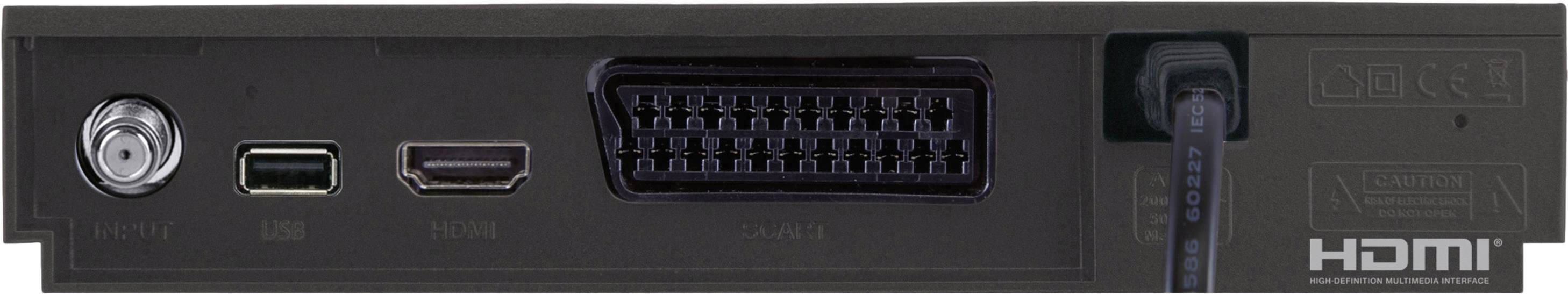 Telestar digiHD TS 14 SAT-Receiver Amazon Alexa & Google Home Sprachassistenten, Aufnahmefunktion