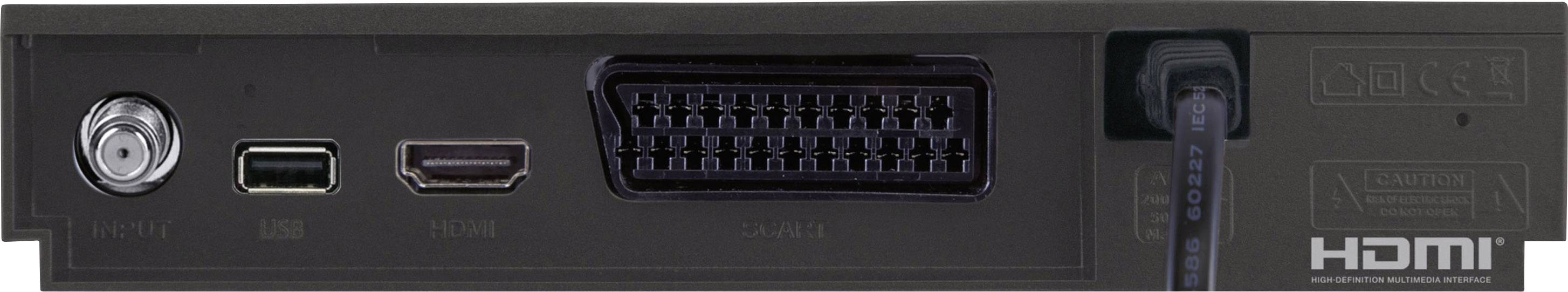 Telestar digiHD TS 14 SAT-Receiver Amazon Alexa & Google Home Sprachassistenten, Aufnahmefunktion